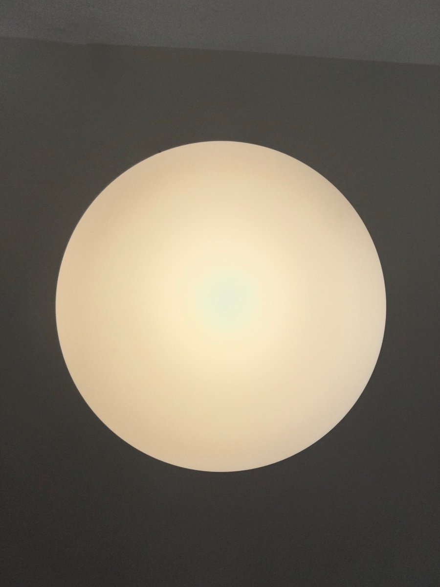 Large Stilnovo "ufo" Pendant Lamp From The Late 1950s-photo-3