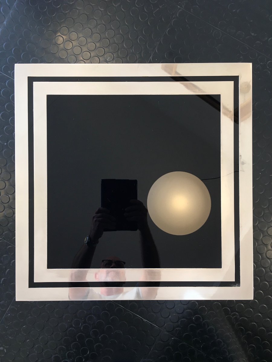 Paire de tables d'appoint, édition Liwan's Rome 70'-photo-1