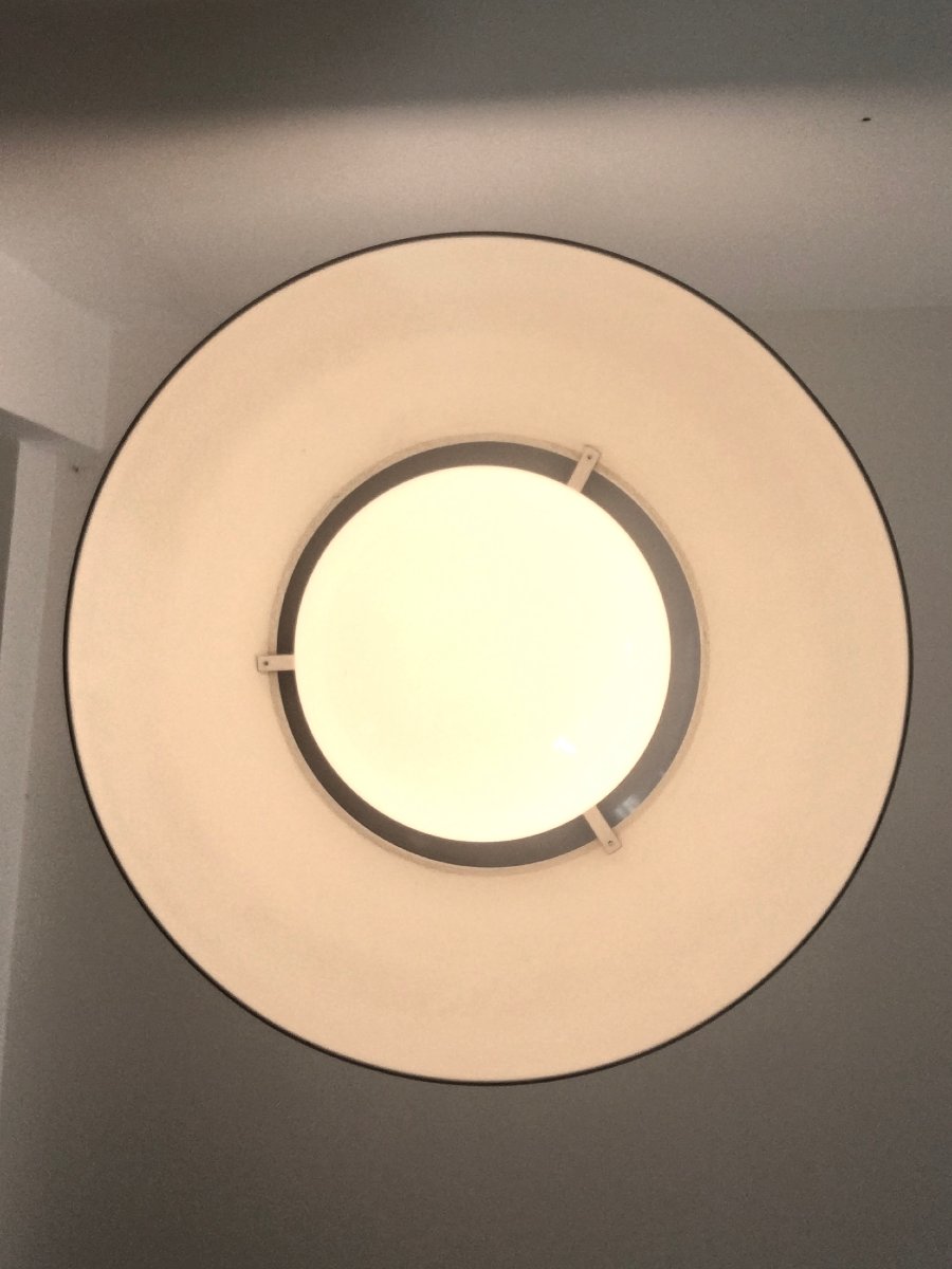 Important Cetra Pendant Lamp By Vico Magistretti-photo-1