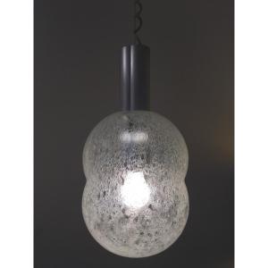 “bilobo” Pendant Light In Murano Glass, Tobia Scarpa Flos 1963
