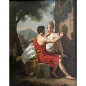 Antoine-claude Fleury (1743-1822) - L’origine De La Peinture 