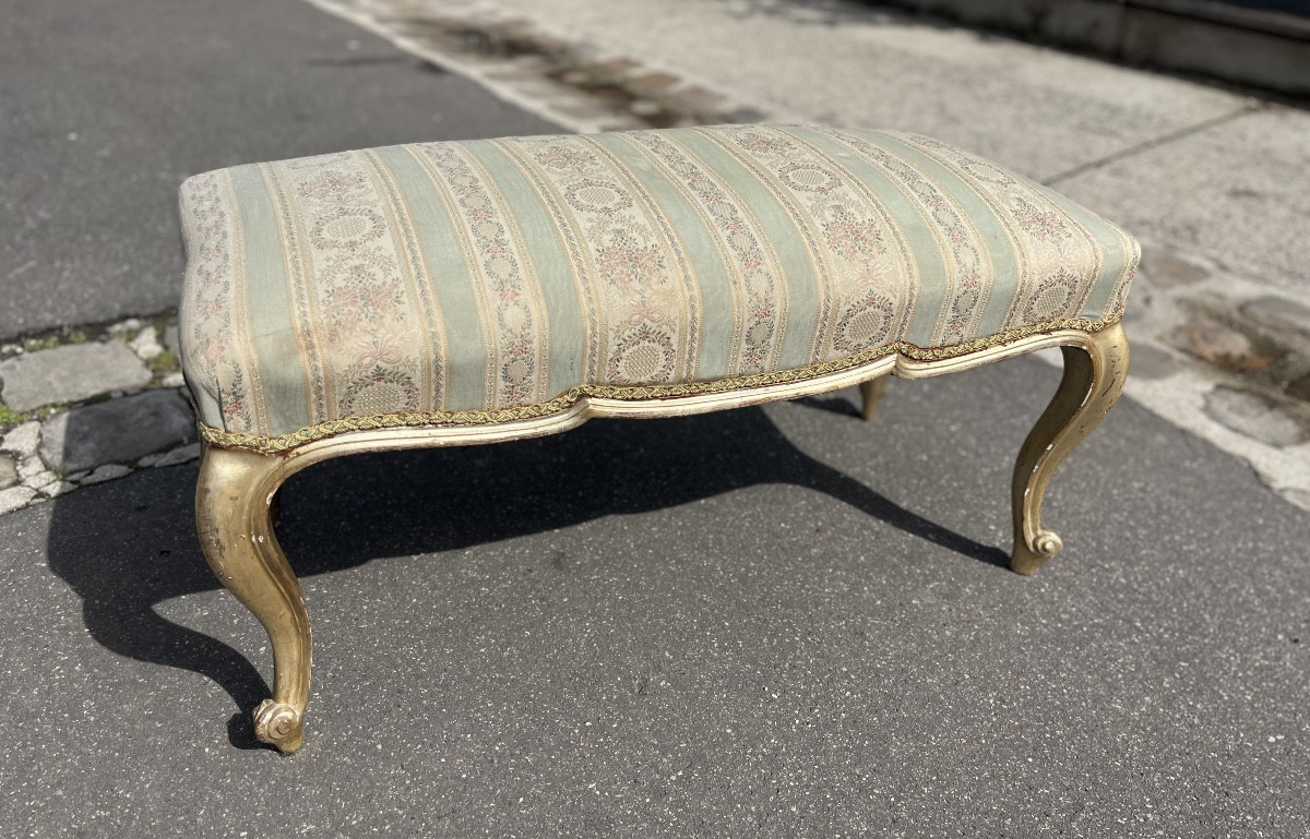 Banquette De Style Louis XV, Italie, XXe Siècle
