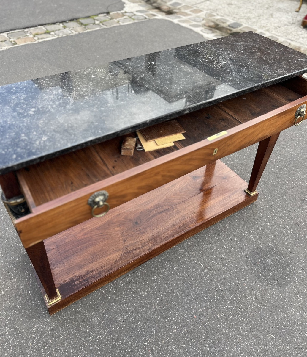 Empire Period Console, Belgium, 19th Century-photo-2