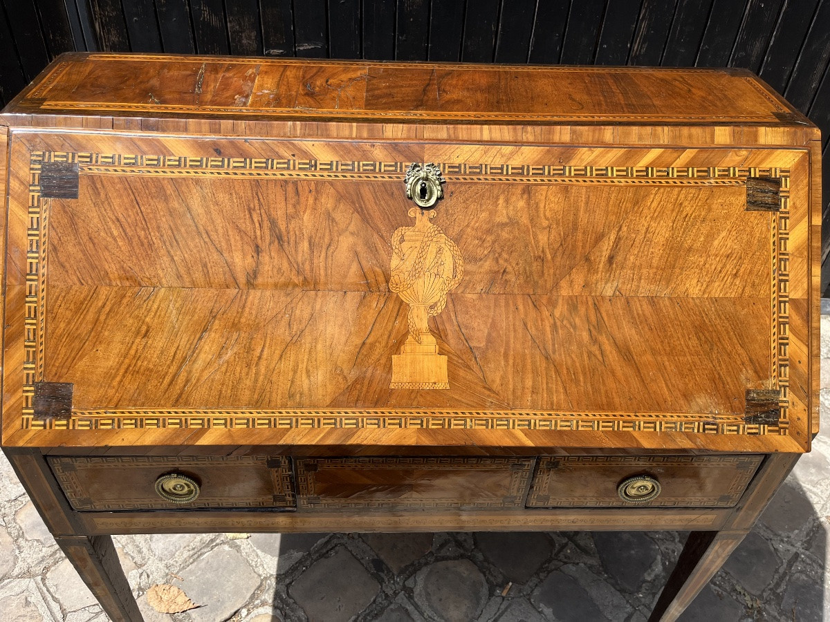 Louis XVI Period Scribe, Probably From Eastern France, 18th Century -photo-2