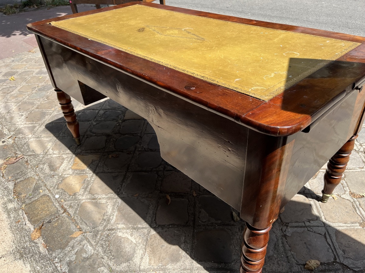 Desk And Chest Of Drawers, Restoration Period, Circa 1840-photo-2