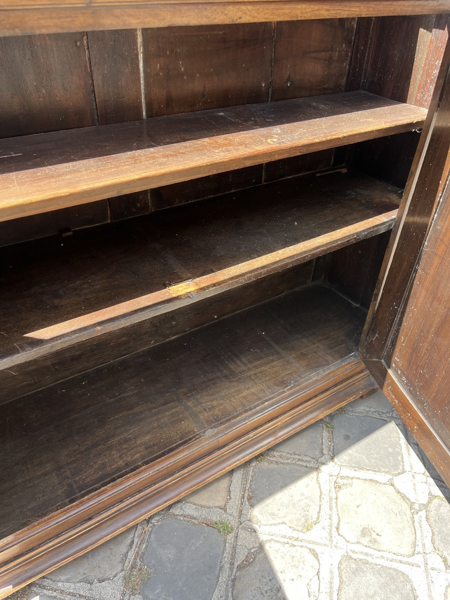 Buffet-vitrine hollandais, fin XVIIIe – début XIXe siècle-photo-3