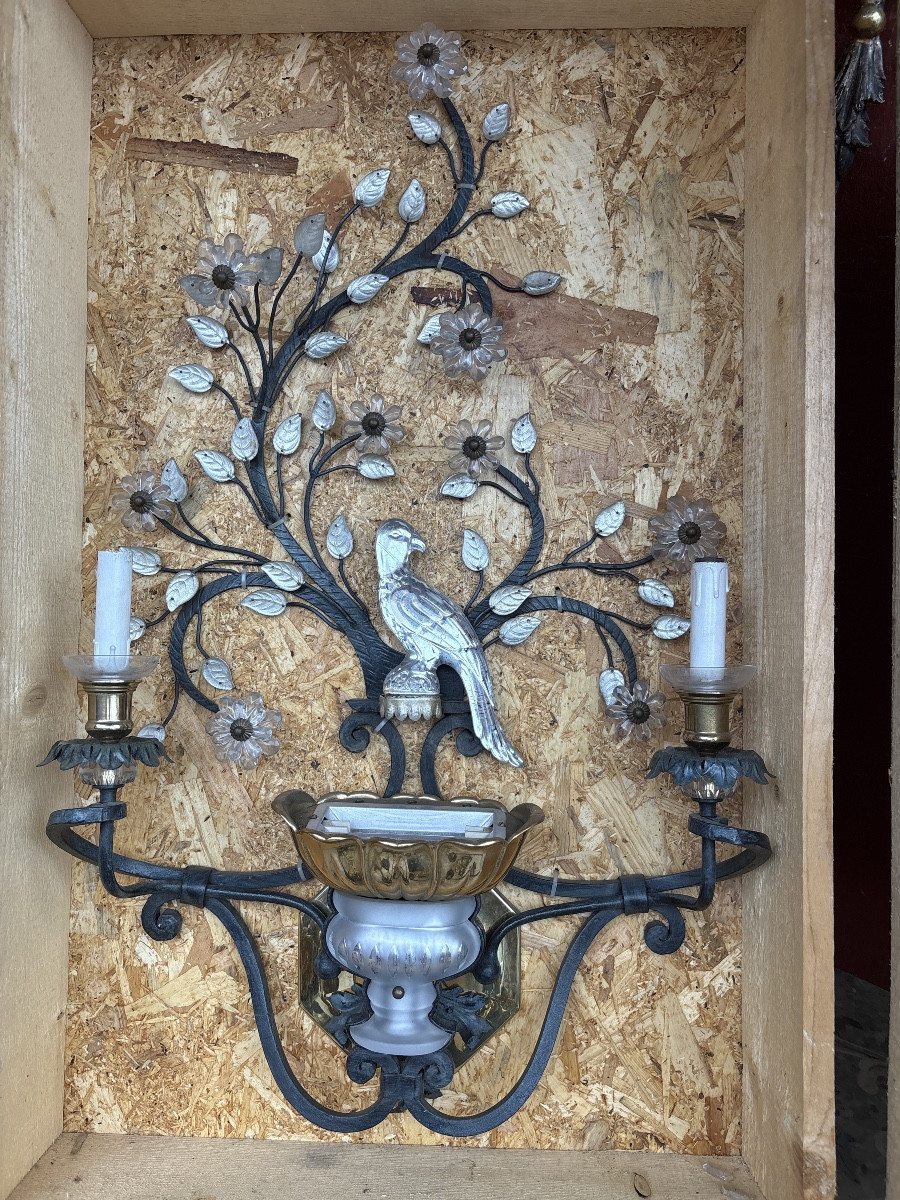 Pair Of Parrot-style Wall Lights From Banci -photo-2