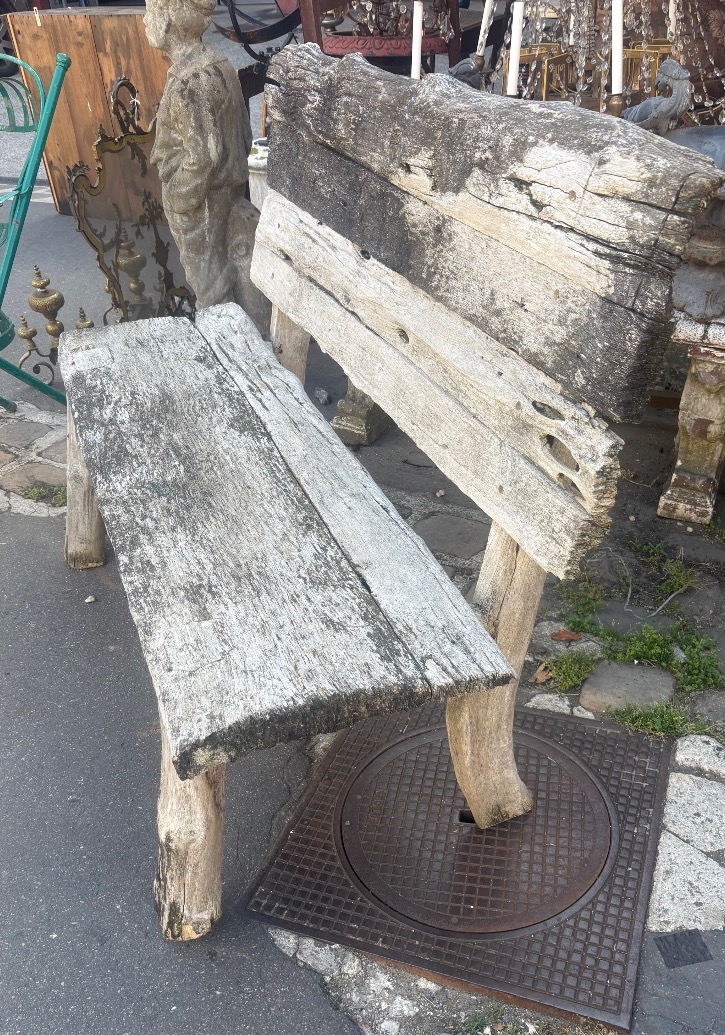  Driftwood-look Garden Bench XX Eme-photo-4