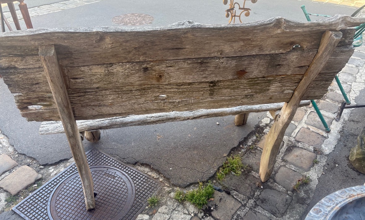  Driftwood-look Garden Bench XX Eme-photo-1