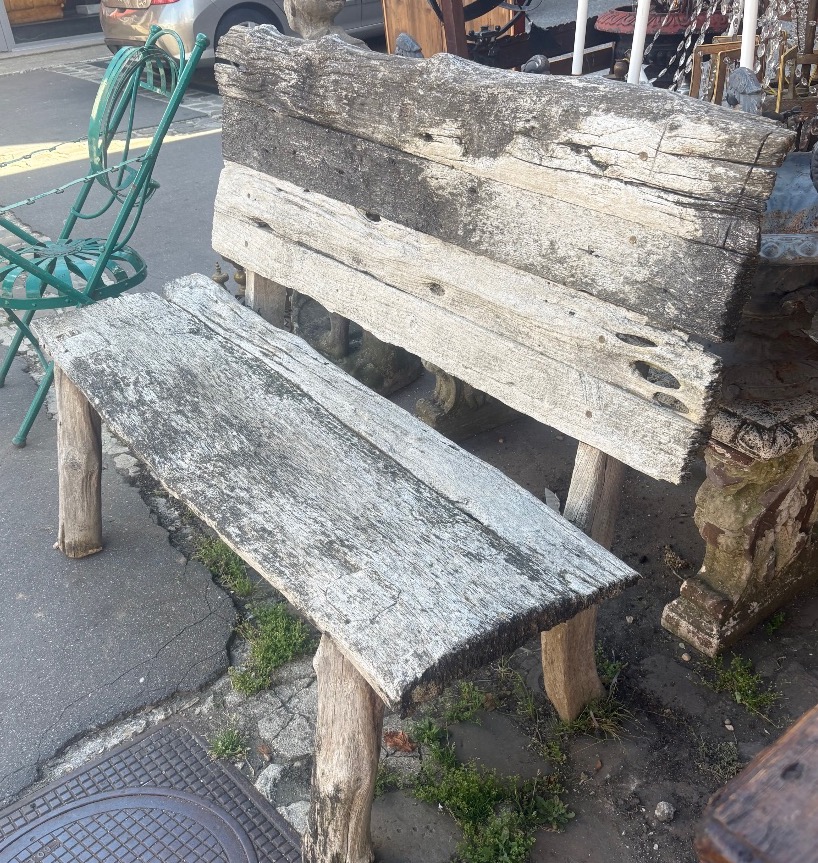  Driftwood-look Garden Bench XX Eme-photo-2