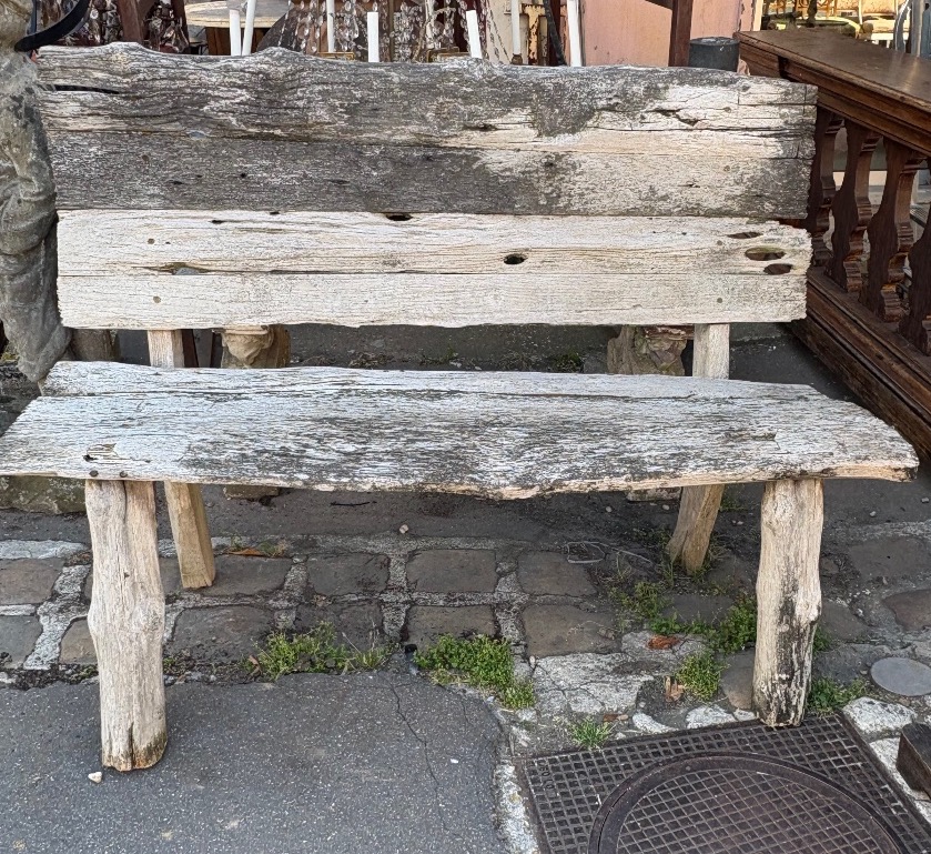  Driftwood-look Garden Bench XX Eme