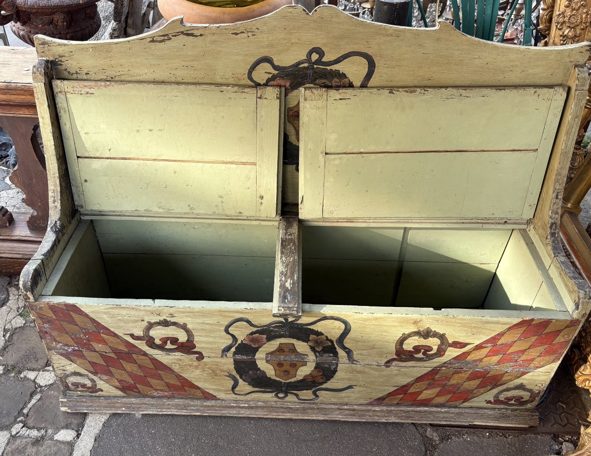 Bench With Double Storage Compartments-photo-2