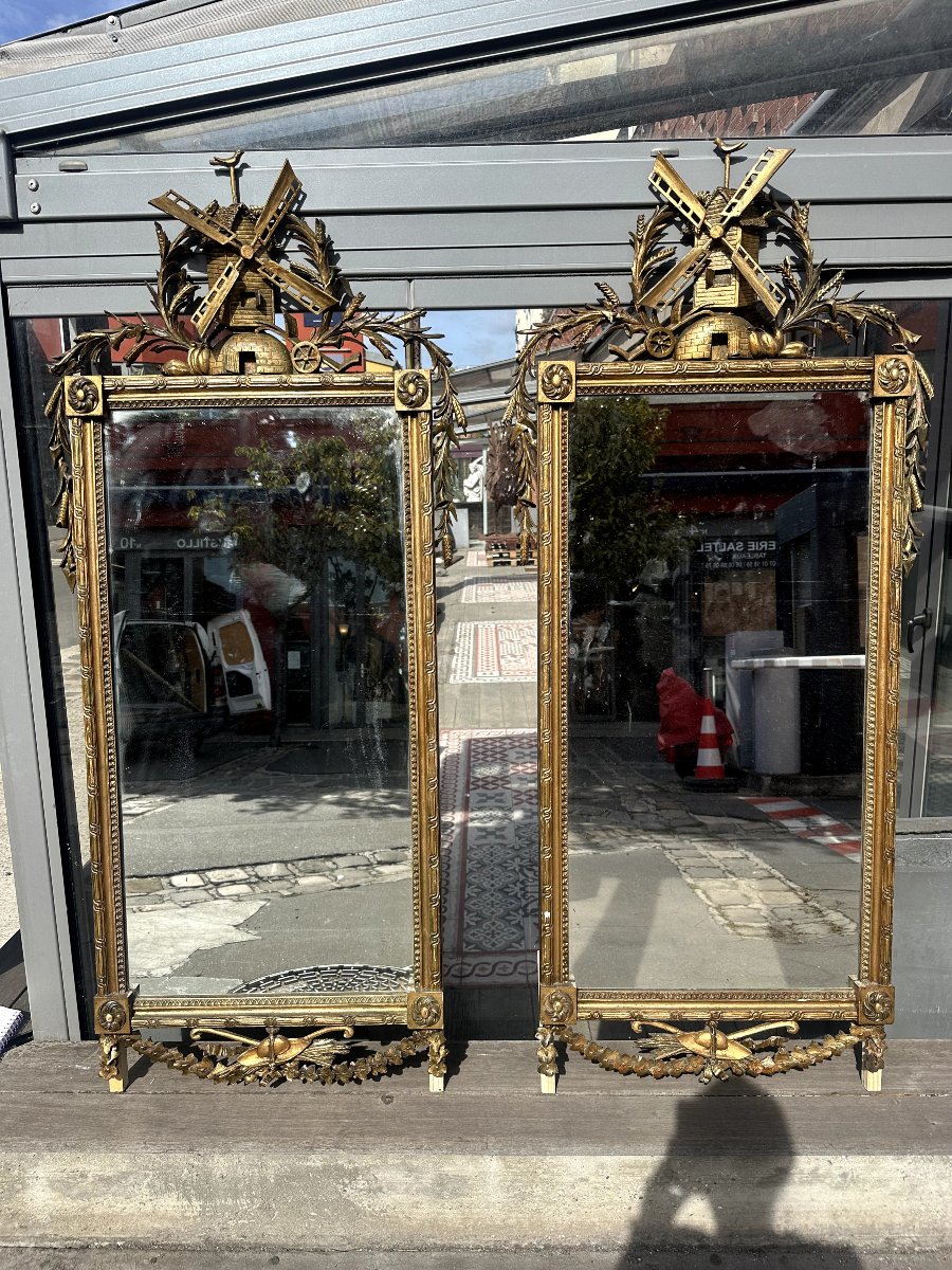 Pair Of 19th-century French Mirrors 