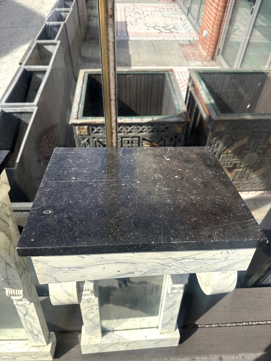 Pair Of Side Tables, 19th Century-photo-4