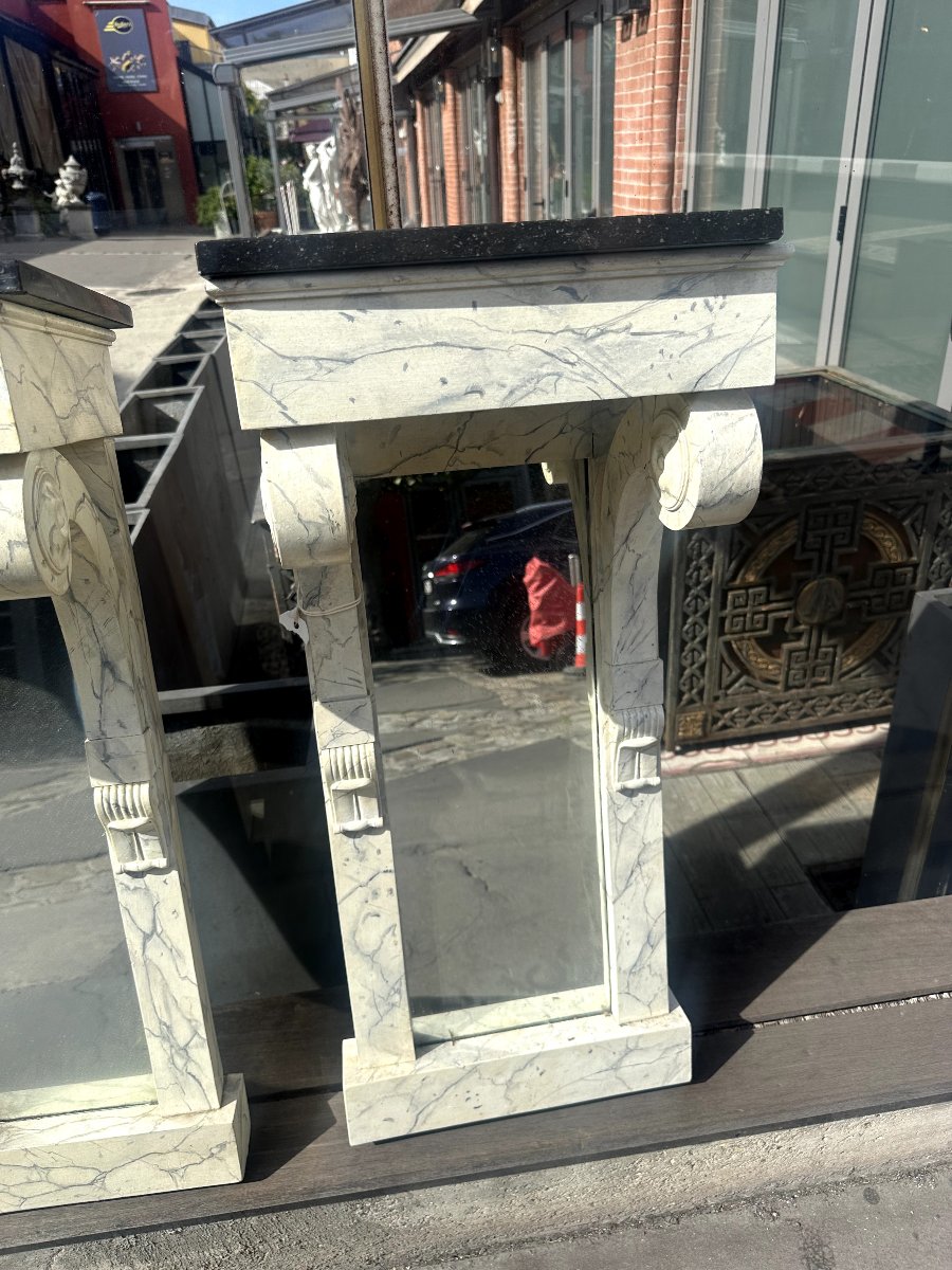 Pair Of Side Tables, 19th Century-photo-2