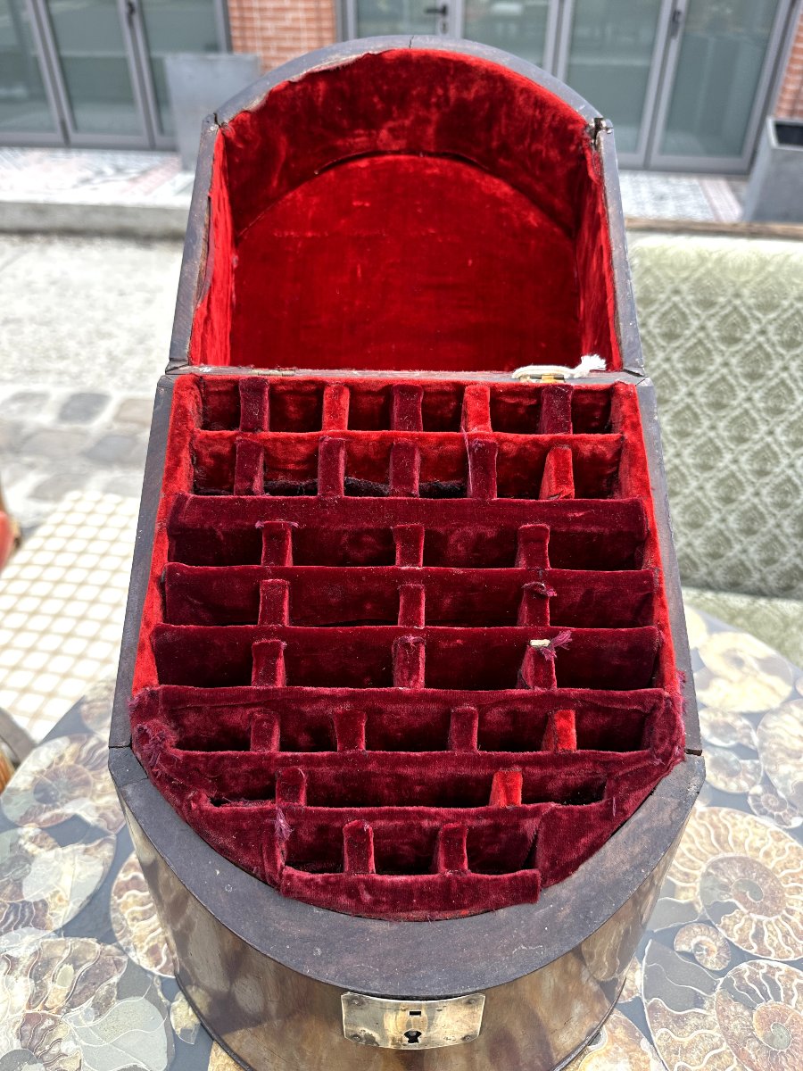 Coffret à couverts en acajou – XIXᵉ siècle-photo-3