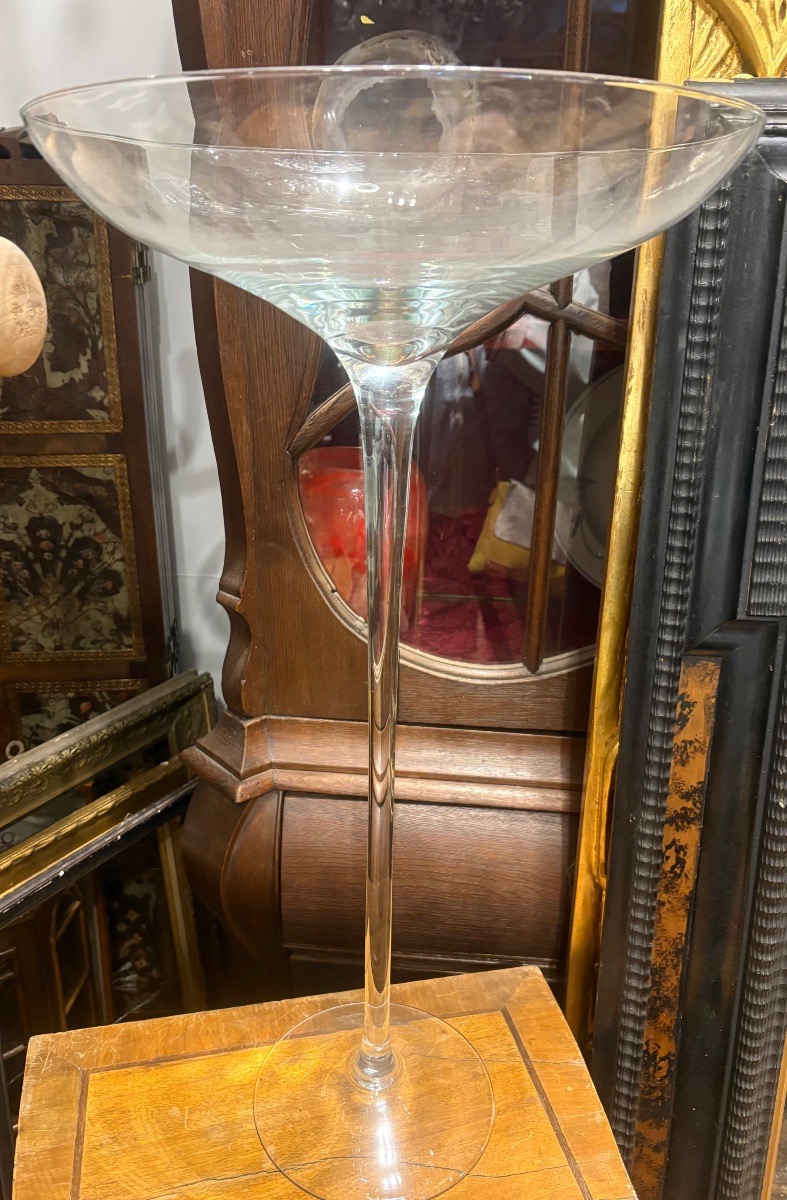 Ensemble de vases en verre de fleuriste début XX EME -photo-2