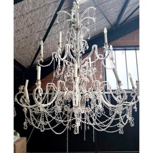 Large Italian Chandelier, 20th Century