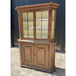 Buffet-vitrine hollandais, fin XVIIIe – début XIXe siècle