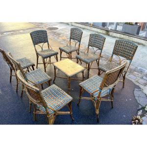 Rattan Garden Furniture, 19th Century