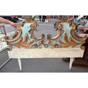 Tête de lit Italie XIX EME de style baroque