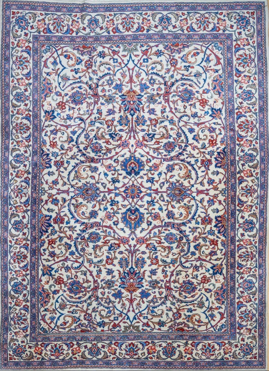 Sarough Mir Laxmi Tapis oriental 399x306 cm – Tissé à la main, pièce unique (ID 195185) | Nain Trading