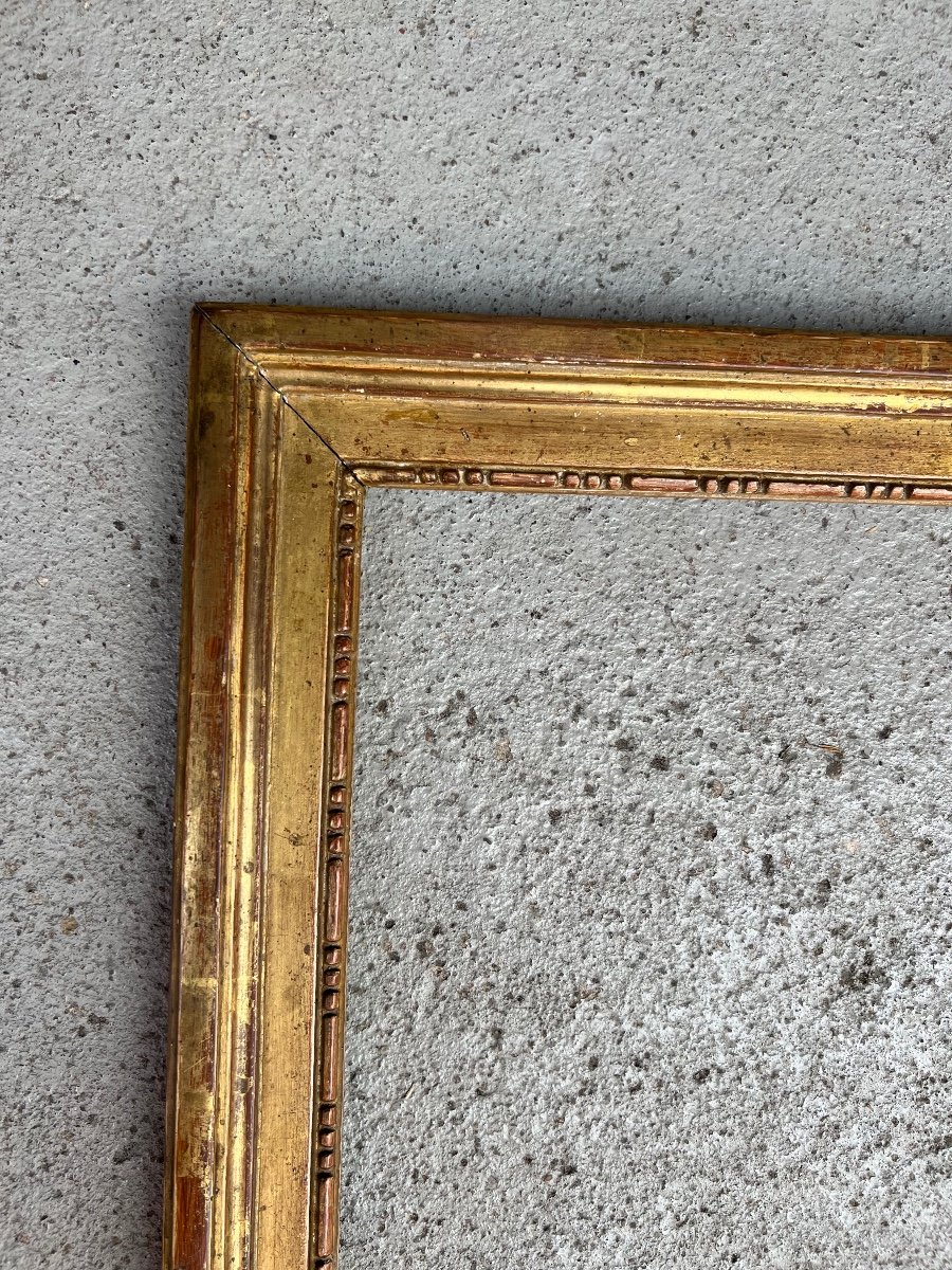 Frame In Golden Wood Louis XVI 18th-photo-2