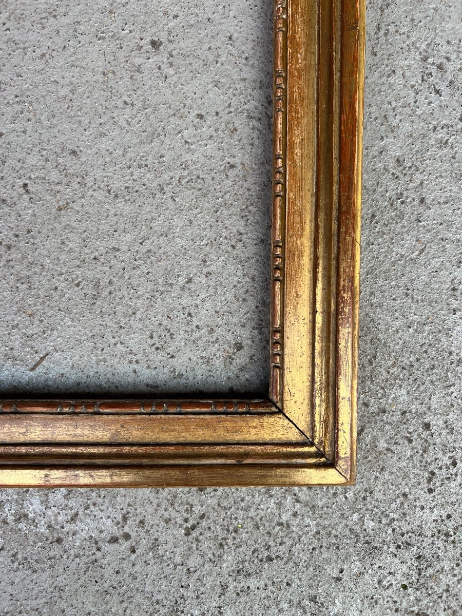 Frame In Golden Wood Louis XVI 18th-photo-4