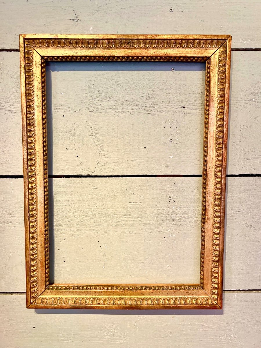 Frame In Golden Wood Louis XVI 18th Century