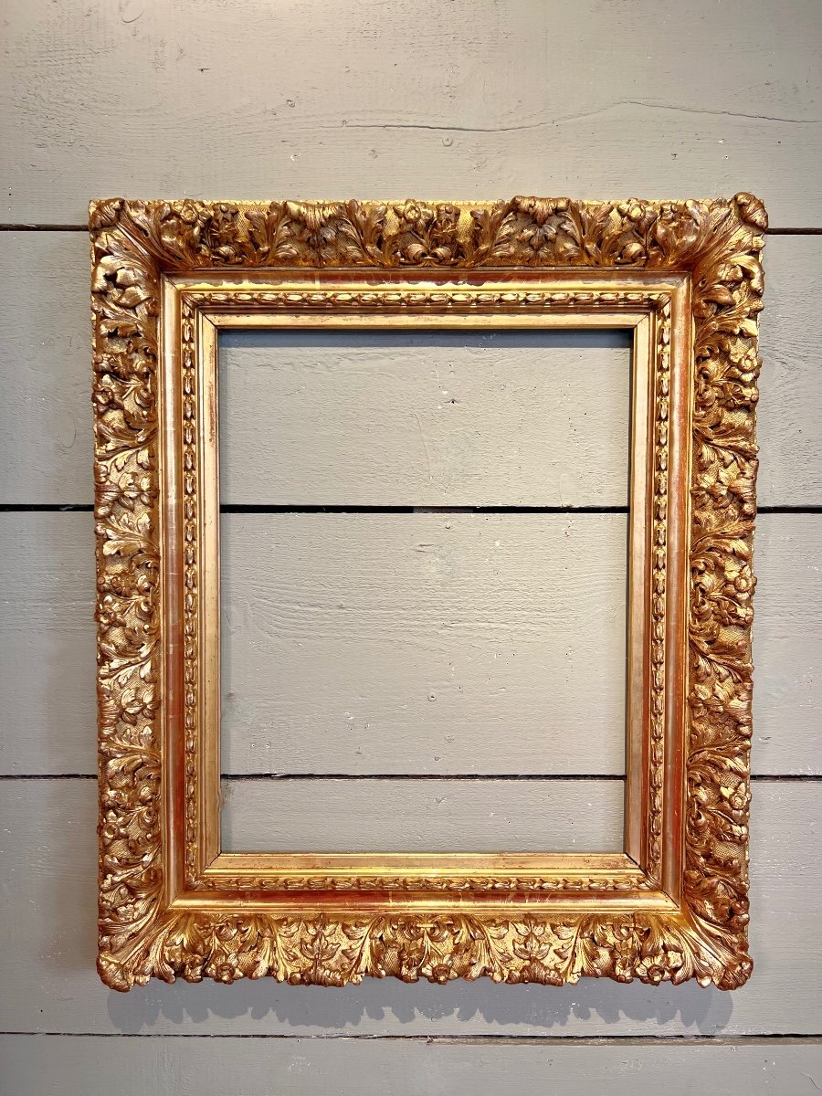 Napoleon III Golden Wood Frame 19th Century