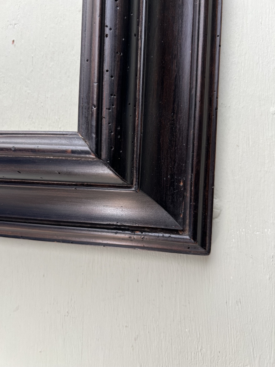 Blackened Wooden Frame, Italy, 17th Century-photo-4