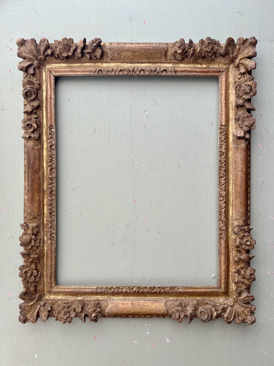 Louis XIV Gilded Wooden Frames, 17th Century