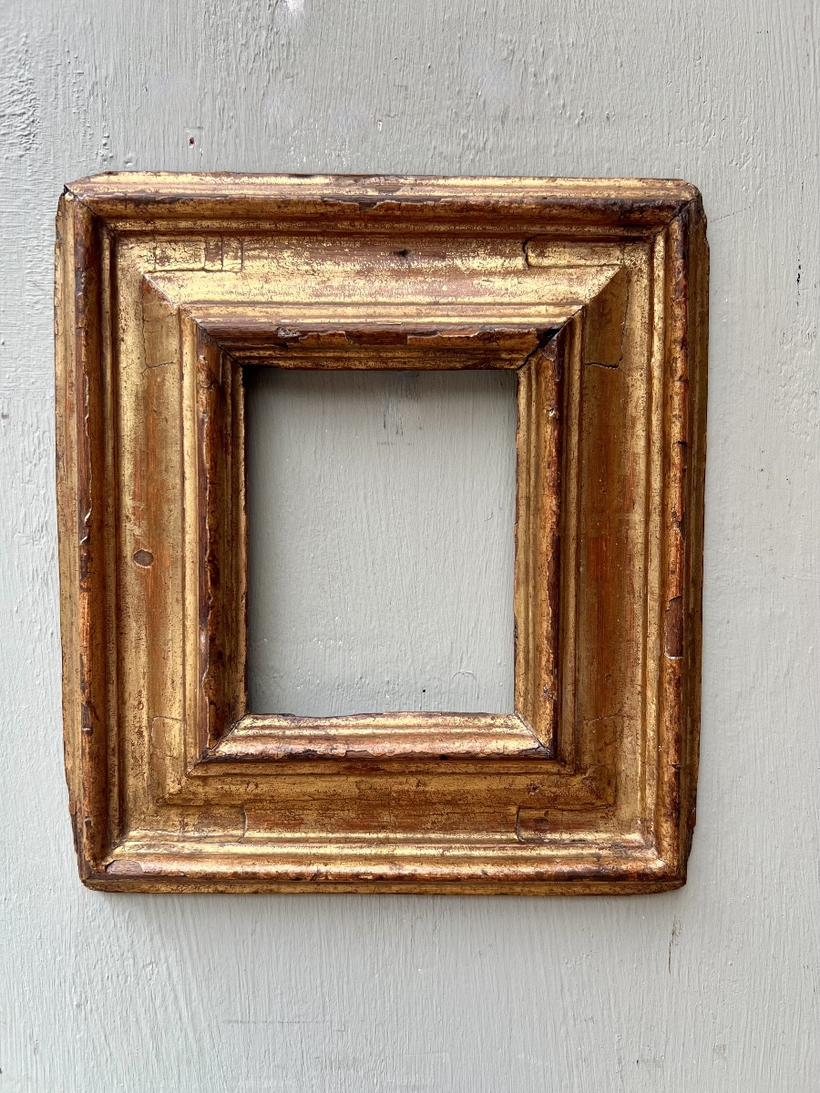 Gilded Wooden Frame, Italy, 17th Century