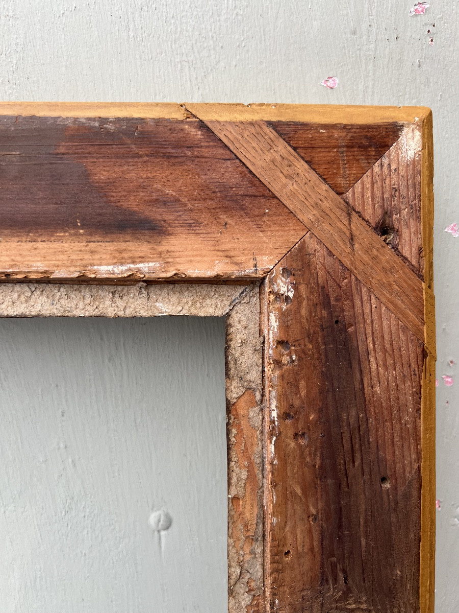 Napoleon III Gilded Wooden Frame, 19th Century-photo-6