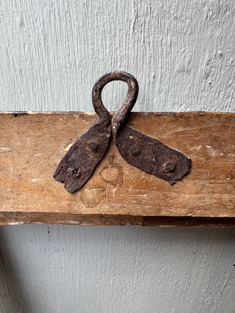 Cadre bois doré Italie 17ème siècle-photo-4