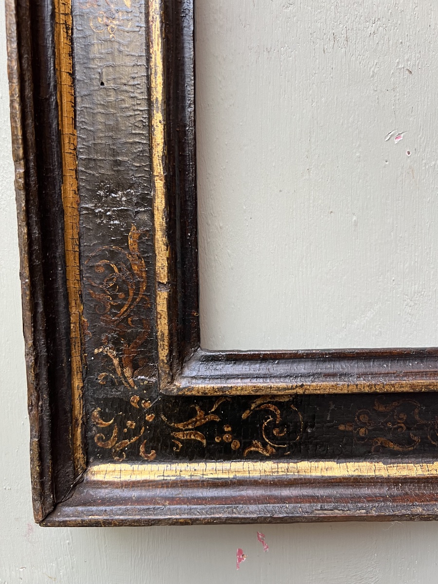 16th-century Lacquered Wooden Frame From Siena, Italy-photo-4