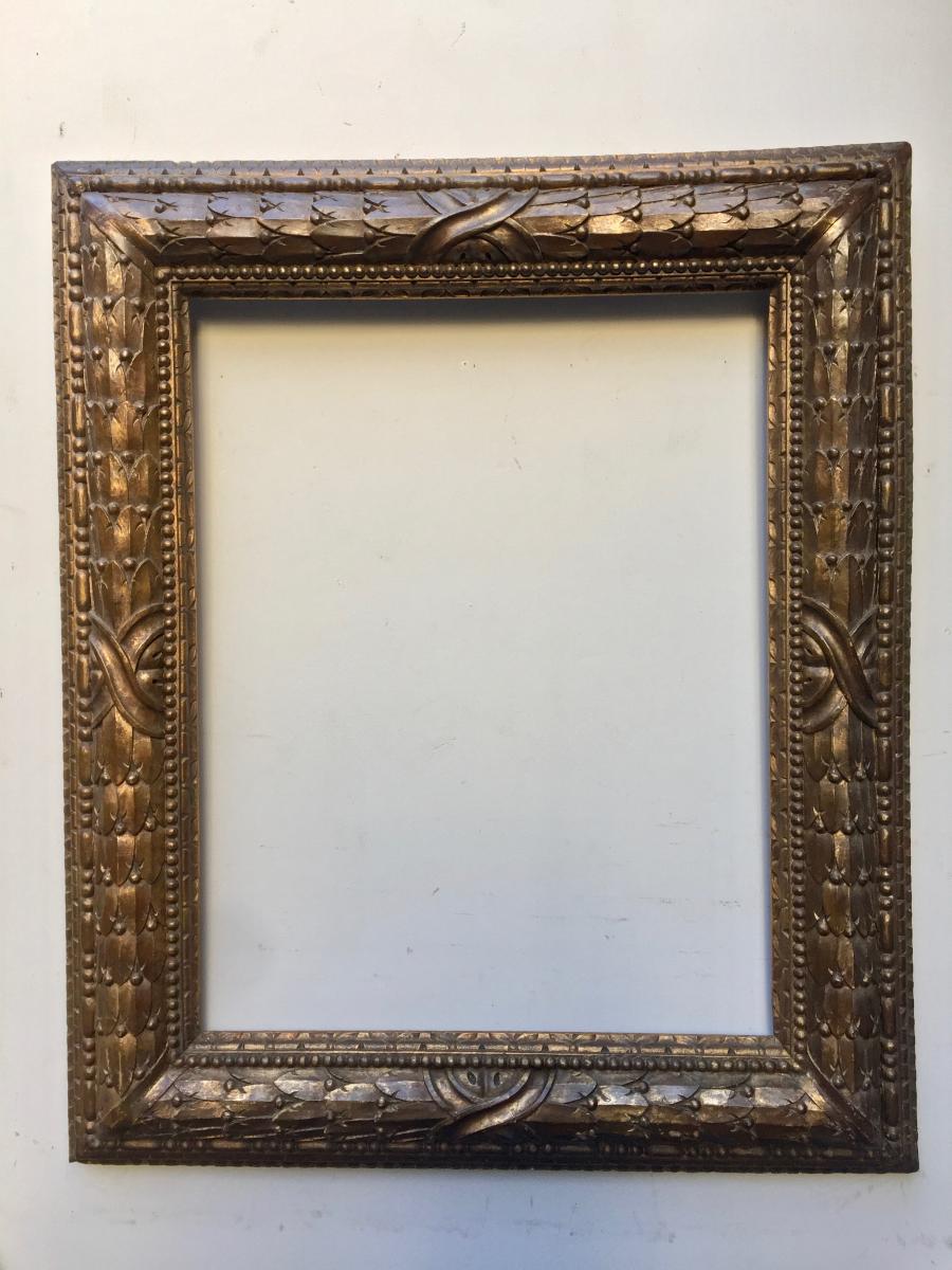 Golden Wood Frame 19th Century