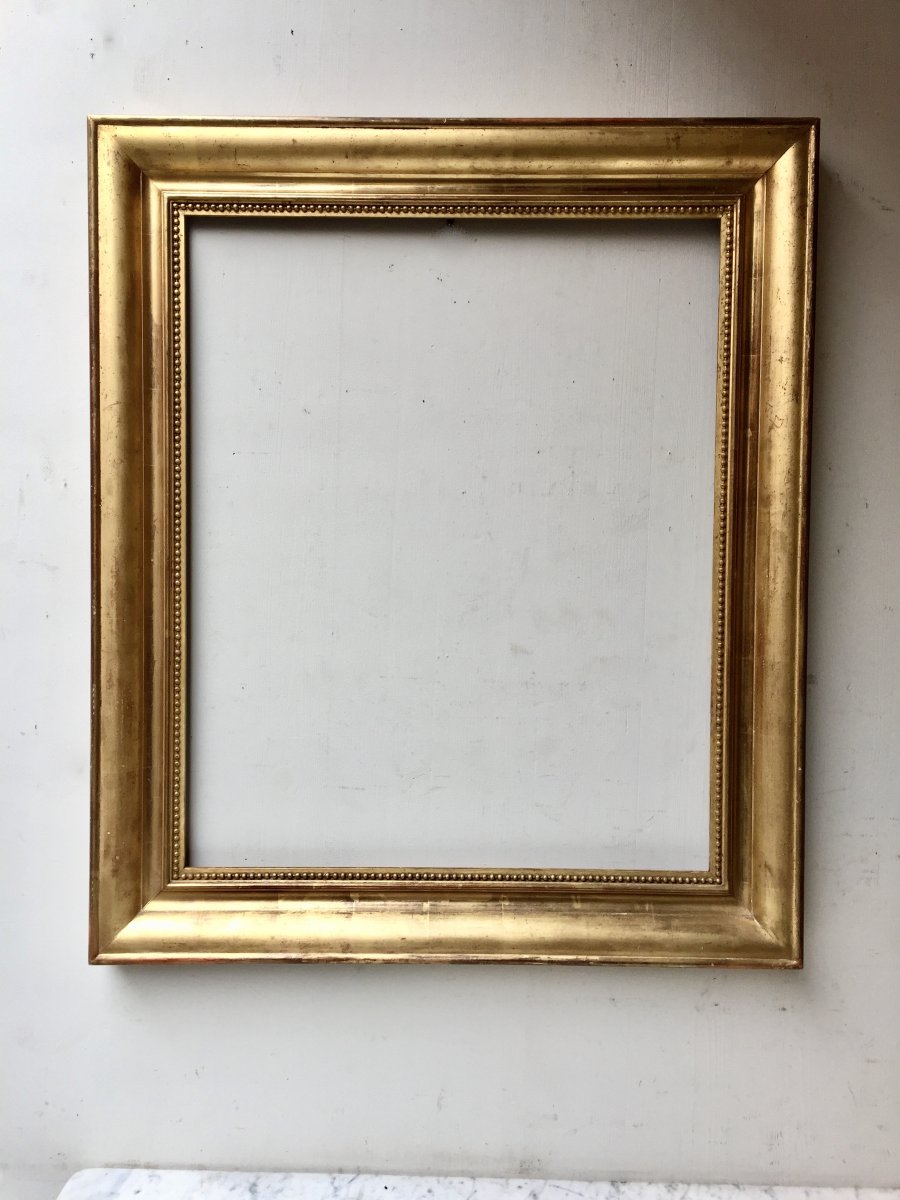 19th Golden Wood Frame