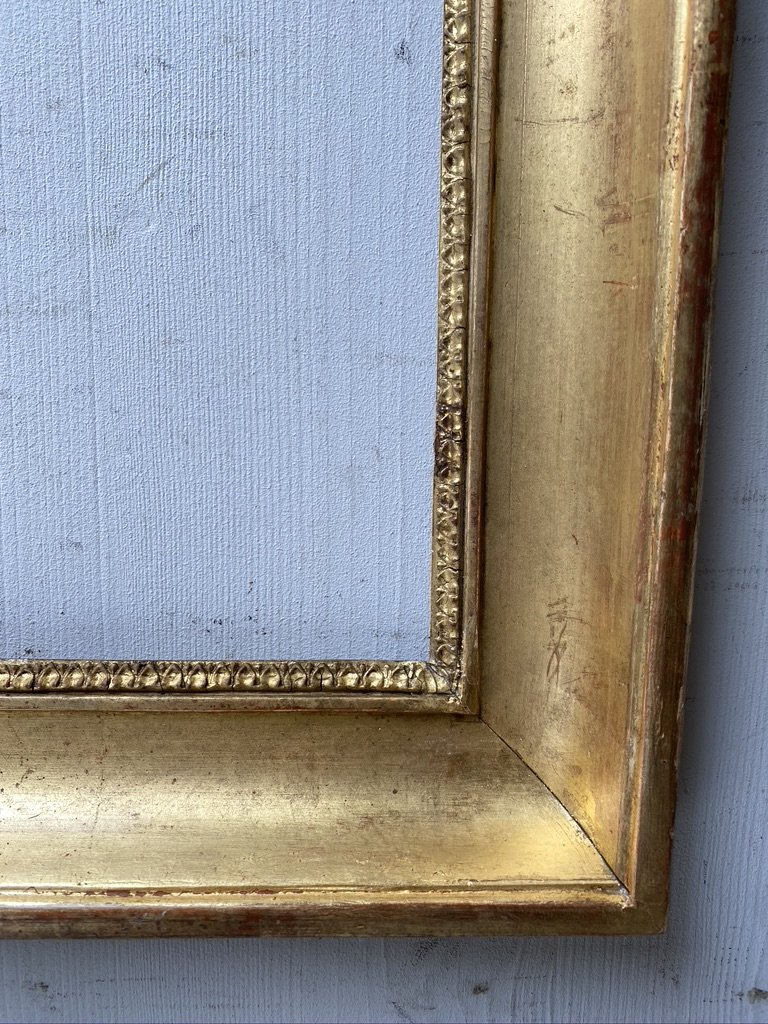 Nineteenth Century Golden Wood Frame-photo-4