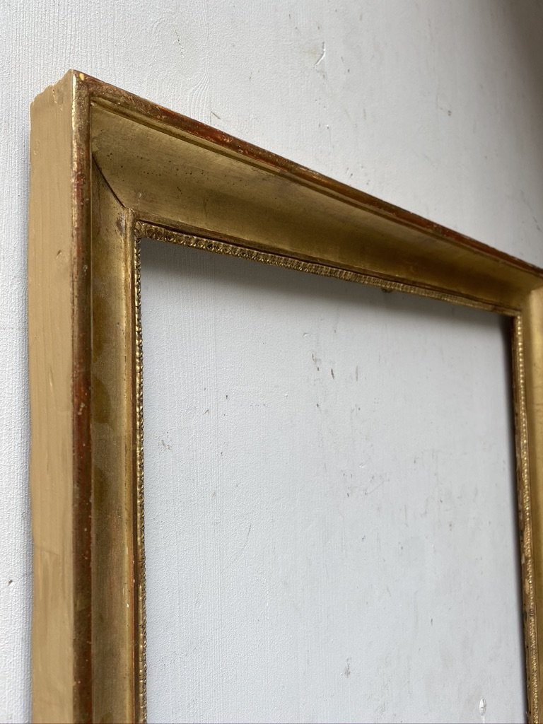 Nineteenth Century Golden Wood Frame-photo-3