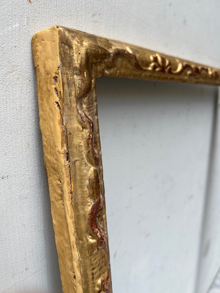 17th Century Golden Wood Frame-photo-8