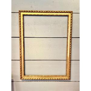 Frame In Golden Wood Louis XVI 18th Century