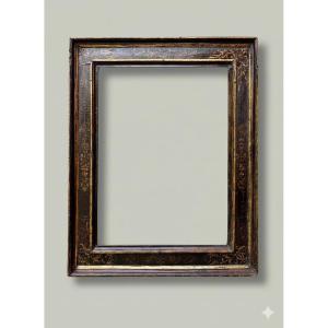 16th-century Lacquered Wooden Frame From Siena, Italy