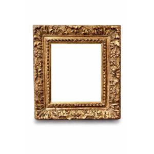 17th-century Louis XIII Gilded Wooden Frame