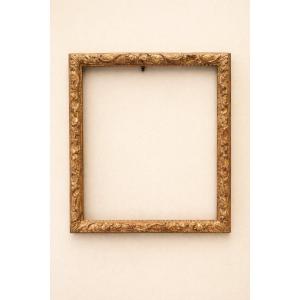 17th-century Berain Louis XIV Gilded Wooden Frame