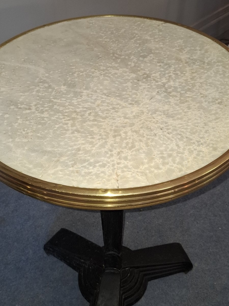 Set Of 2 Bistro Tables By Louis Vuitton -photo-1