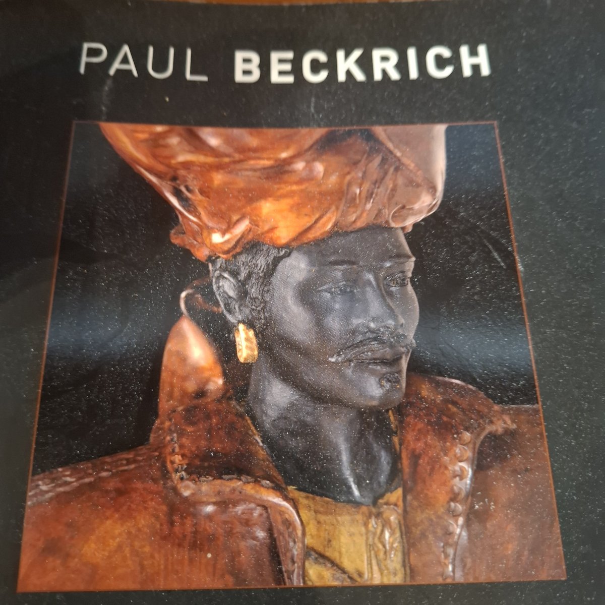 Glazed Terracotta Sculpture, *the Samurai*, By Paul Beckrich -photo-1