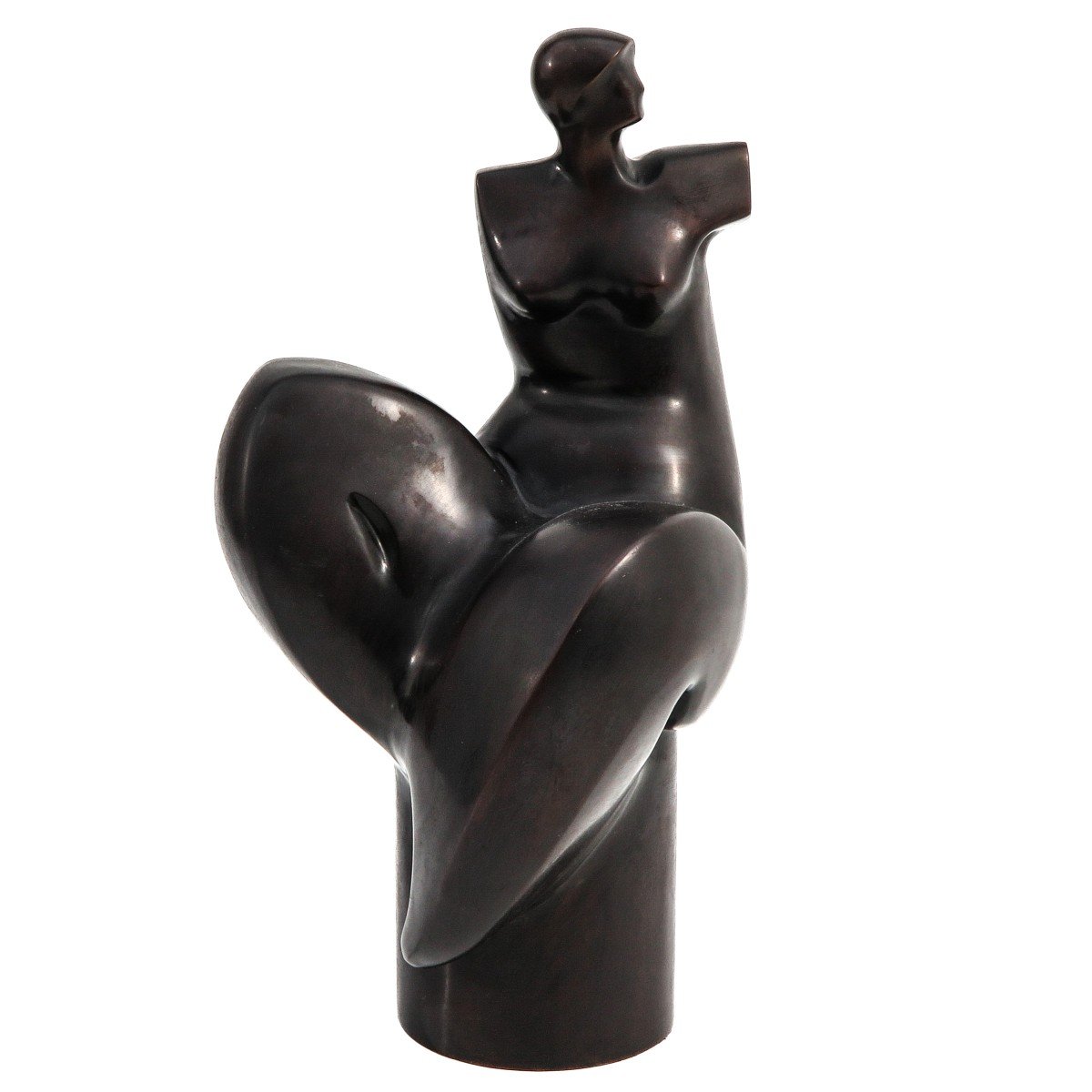Sculpture En Bronze, Rosa Serra Puigvert (née En Espagne 1944)