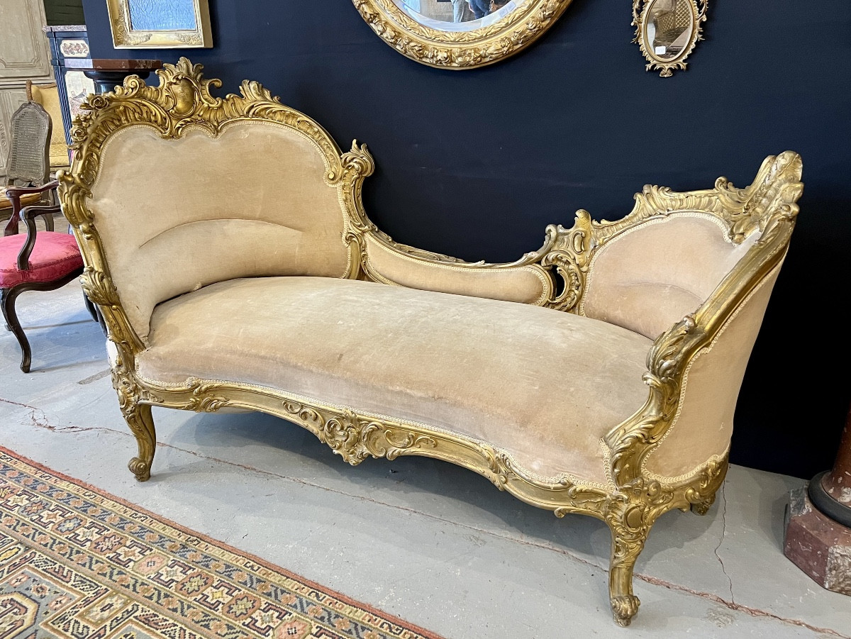 Ceremonial Sofa, Attributed To Grohé. -photo-2