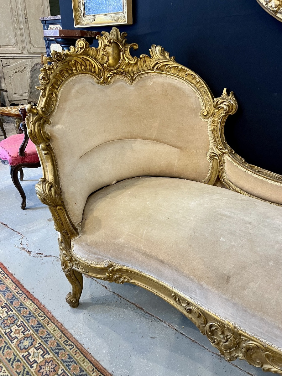 Ceremonial Sofa, Attributed To Grohé. -photo-3